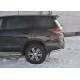 Защита задняя двойные уголки 57-42 мм для Toyota Fortuner 2017-2020 артикул TFZ-002893