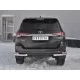 Защита задняя двойные уголки 57-42 мм для Toyota Fortuner 2017-2020 артикул TFZ-002893