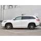 Пороги с площадкой алюминиевый лист 57 мм вариант 2 для Toyota Highlander 2017-2019 артикул THRL-0026222