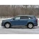 Пороги труба овальная с проступью 75х42 мм для Kia Sorento 2020-2024