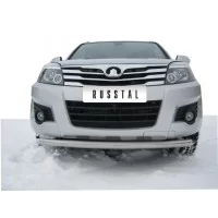 Защита переднего бампера 57 мм дуга для Great Wall Hover H3 2010-2014