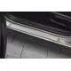 Накладки на пороги Russtal шлифованные для Lada Vesta 2015-2024 артикул LDVS15-02