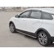 Пороги труба 42 мм вариант 3 для Lada Vesta Cross 2017-2024 артикул LVT-0028503