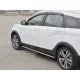 Пороги труба 42 мм вариант 3 для Lada Vesta Cross 2017-2024 артикул LVT-0028503