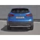 Защита заднего бампера 57 мм для Nissan Qashqai 2019-2022 артикул NQSZ-003252