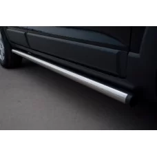 Пороги труба 76 мм вариант 2 для Chevrolet Tahoe 2006-2014