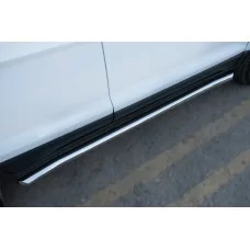 Пороги труба 57 мм вариант 1 для Ford Ecosport 2014-2024