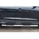 Пороги труба с накладками 76 мм вариант 1 для Ford Kuga 2013-2016 артикул FGT-0013811