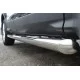 Пороги труба с накладками 76 мм вариант 1 для Ford Kuga 2013-2016 артикул FGT-0013811