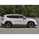 Пороги труба 57 мм вариант 1 для Hyundai Santa Fe 2021-2024 артикул HSFT-003600