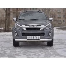 Защита переднего бампера 76 мм для Isuzu D-MAX 2019-2024
