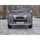 Защита переднего бампера 76 мм для Isuzu D-MAX 2019-2024 артикул IDMZ-003398