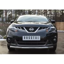 Защита переднего бампера 76 мм 5 секций для Nissan Murano 2010-2016