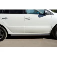 Пороги труба 57 мм вариант 2 для Renault Koleos 2011-2016