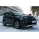 Защита передняя овальная 75х42 мм для Toyota RAV4 2015-2019 артикул TR4Z-002195