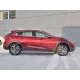 Пороги с площадкой нержавеющий лист 42 мм для Infiniti QX30 2016-2019 артикул IQX3L-0025023