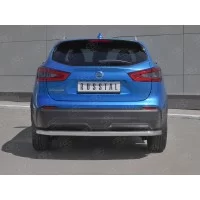 Защита заднего бампера 57 мм секции для Nissan Qashqai 2019-2024