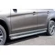 Пороги труба 57 мм вариант 1 для Peugeot 4008 2013-2017 артикул P48T-0005341