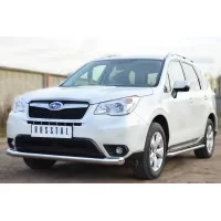 Защита переднего бампера 76 мм для Subaru Forester SJ 2013-2016