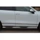 Пороги труба 76 мм с накладками вариант 2 для Volkswagen Touareg 2010-2014 артикул VTT-0007022