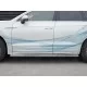 Пороги труба овальная с проступью 120х60 мм для Volkswagen Touareg 2018-2024 артикул VWTO-003057