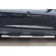 Пороги труба с накладками 76 мм вариант 3 для Ford Kuga 2013-2016 артикул FGT-0013813