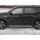 Пороги труба овальная с проступью 75х42 мм для Hyundai Tucson 2018-2021 артикул HTO-003098