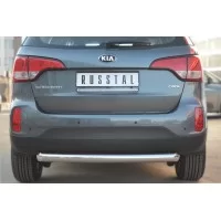 Защита заднего бампера 76 мм для Kia Sorento 2012-2020