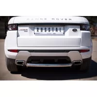 Защита заднего бампера 76 мм для Land Rover Evoque 2011-2018