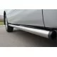 Пороги труба 57 мм вариант 2 для Suzuki Grand Vitara 2012-2015 артикул SV3T-0011072