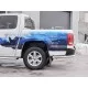 Защита задняя двойные уголки 76-42 мм для Volkswagen Amarok 2016-2024 артикул VAMZ-002545