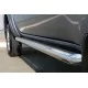 Пороги труба 76 мм вариант 1 для Mitsubishi L200 2014-2015 артикул MLT-0020381