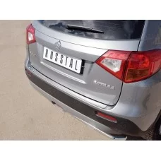 Накладка на задний бампер зеркальный лист для Suzuki Vitara 2015-2024