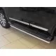 Защита штатных порогов 42 мм для Toyota LC 200 Executive 2016-2021 артикул TLCT-002560