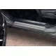 Накладки на пороги Russtal, шлифованные для Lexus NX 2014-2017 артикул LEXNX14-02