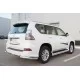 Защита задняя двойные уголки 76-42 мм для Lexus GX460 2014-2019 артикул LGXZ-001854