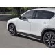 Пороги труба 57 мм вариант 2 для Mazda CX-5 2017-2024 артикул M5T-0027982