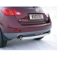 Защита заднего бампера 57 мм для Nissan Murano 2010-2016