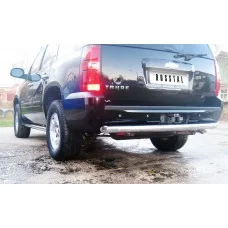 Защита заднего бампера 76 мм для Chevrolet Tahoe 2006-2014