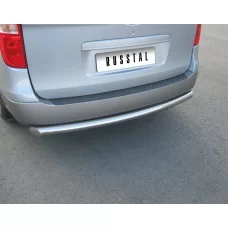Защита заднего бампера 76 мм для Hyundai H-1 Starex 2007-2018
