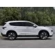 Пороги с площадкой нержавеющий лист 42 мм для Hyundai Santa Fe 2021-2024 артикул HSFL-0036013