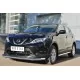 Защита переднего бампера 57 мм для Nissan Qashqai 2014-2024 артикул NQQZ-001786