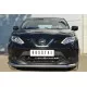 Защита переднего бампера 57 мм для Nissan Qashqai 2014-2024 артикул NQQZ-001786