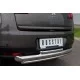 Защита заднего бампера двойная 76-42 мм для Peugeot 4008 2013-2017 артикул P48Z-000542