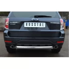 Защита заднего бампера 76 мм для Subaru Forester SH 2008-2013