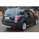 Защита заднего бампера 76 мм для Subaru Forester SH 2008-2013 артикул SFRZ-001007
