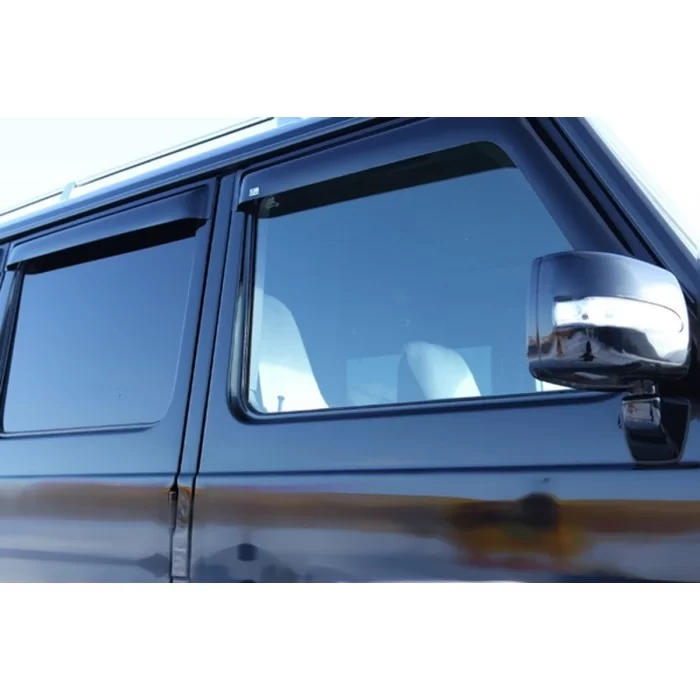 Дефлекторы боковых окон SIM 4 штуки для Mercedes-Benz G-Class W463 1989-2018