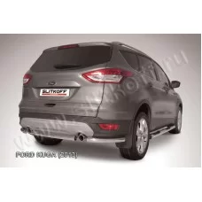 Защита заднего бампера 57 мм для Ford Kuga 2013-2016