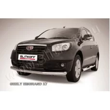 Защита переднего бампера 76 мм для Geely Emgrand X7 2013-2016
