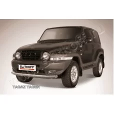 Защита переднего бампера 76 мм для Тагаз Tager 2008-2014
